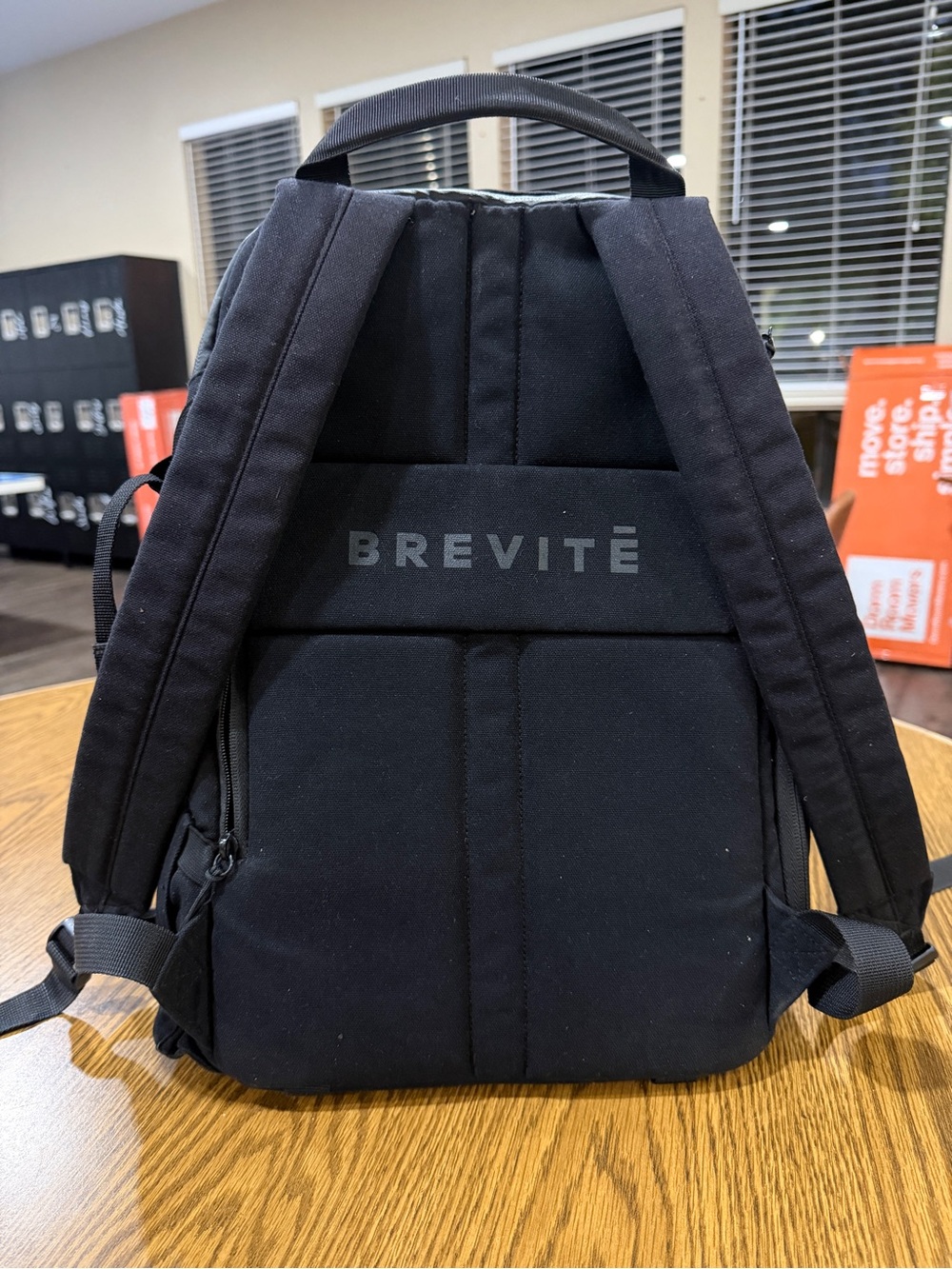 Black Men's Backpack